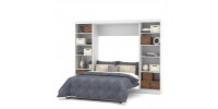 Full PUR Wall Bed with Storage 109"